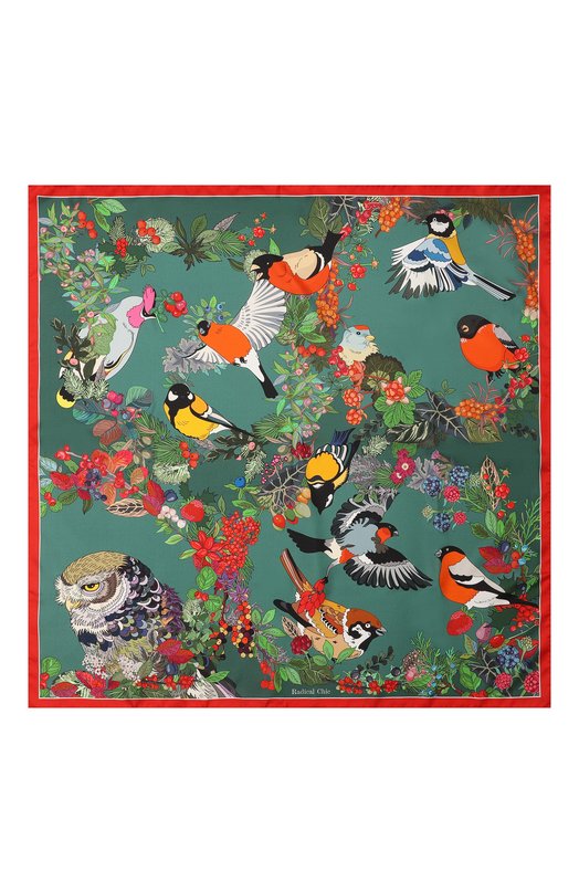 Шелковый платок Snowbird Radical Chic 680452.07.02 Зелёный  680452.07.02 Фото 4