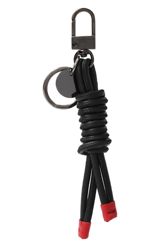 Кожаный брелок Kiton UPEA023N0126901 Чёрный  UPEA023N0126901 Фото 2