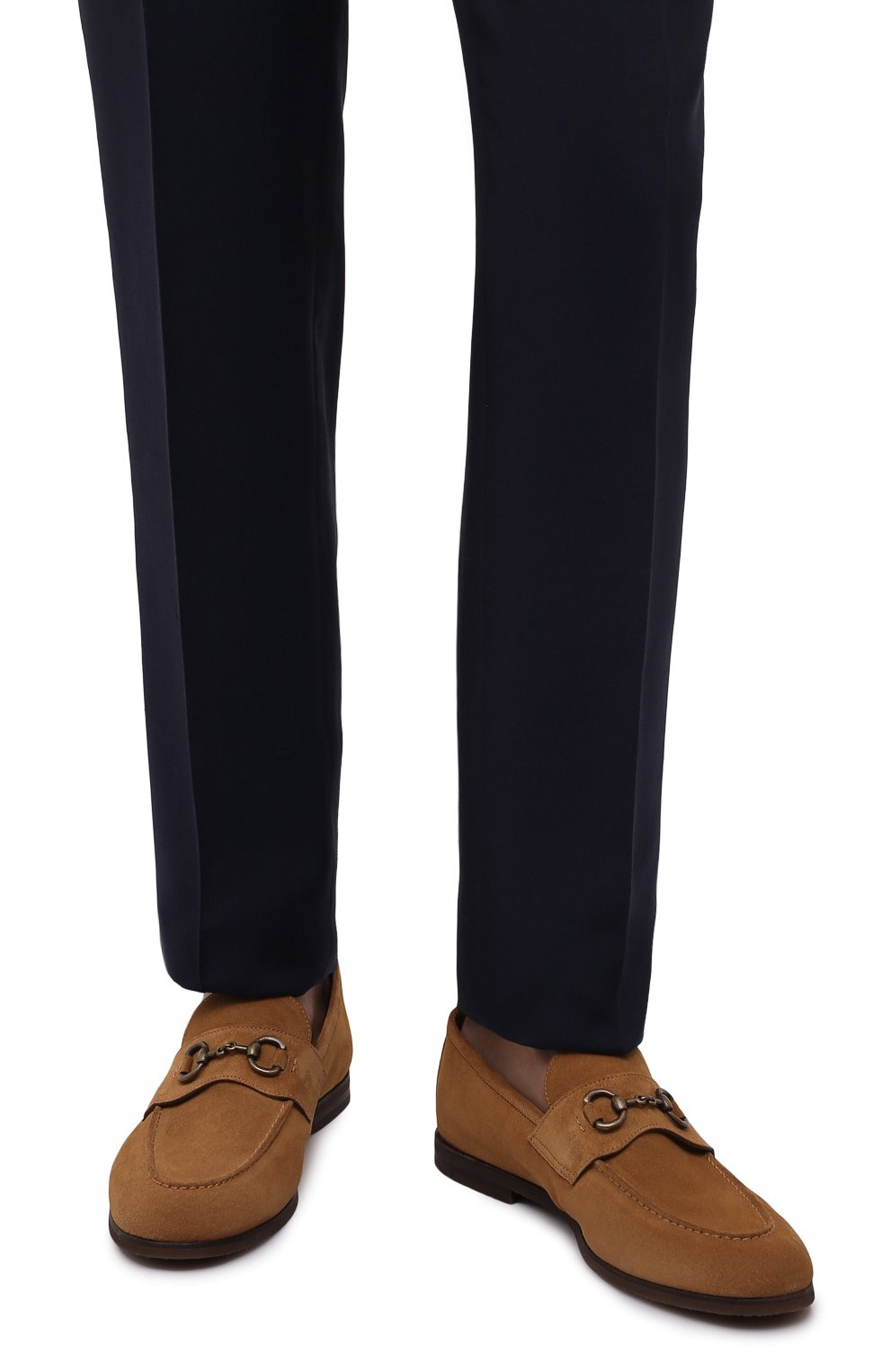 Замшевые лоферы BARRETT светло-коричневого цвета по цене 57650 руб., арт. 221U023.10/LIGHT CASHEMERE, фото 3 Замшевые лоферы BARRETT, арт. 221U023.10/LIGHT CASHEMERE, фото 3