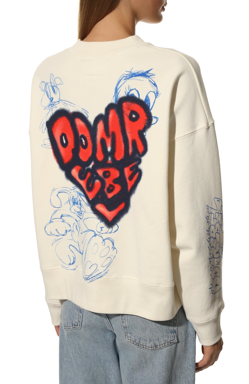 Хлопковый свитшот DOMREBEL, арт. CHARMED/SWEATSHIRT/W, фото 4