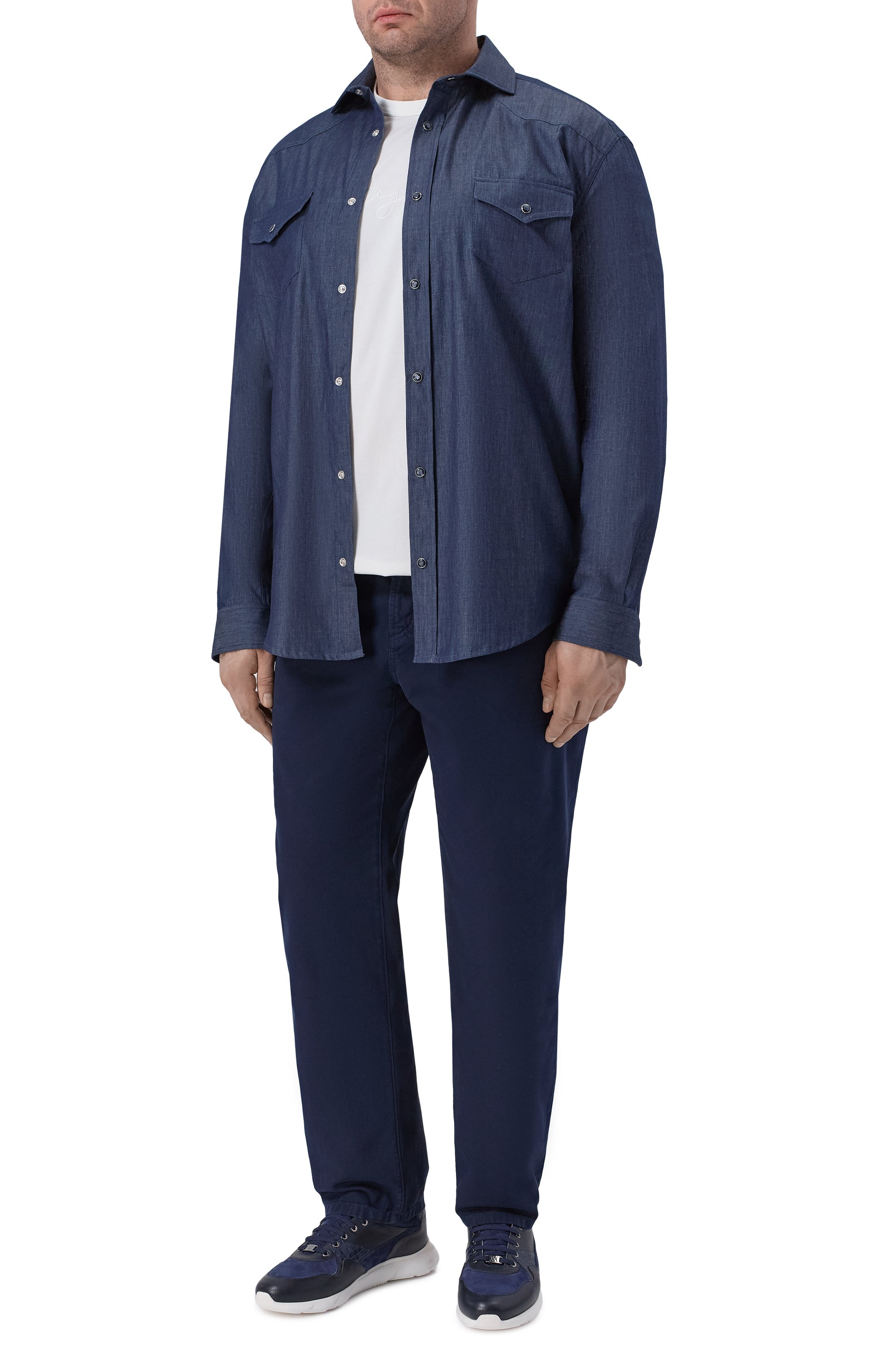 Хлопковая футболка CORTIGIANI, арт. 4AJ601, фото 2