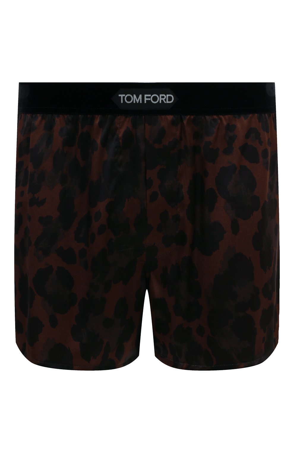 Шелковые боксеры TOM FORD темно-коричневого цвета по цене 51650 руб., арт. T4LE41020, фото 1 Шелковые боксеры TOM FORD, арт. T4LE41020, фото 1