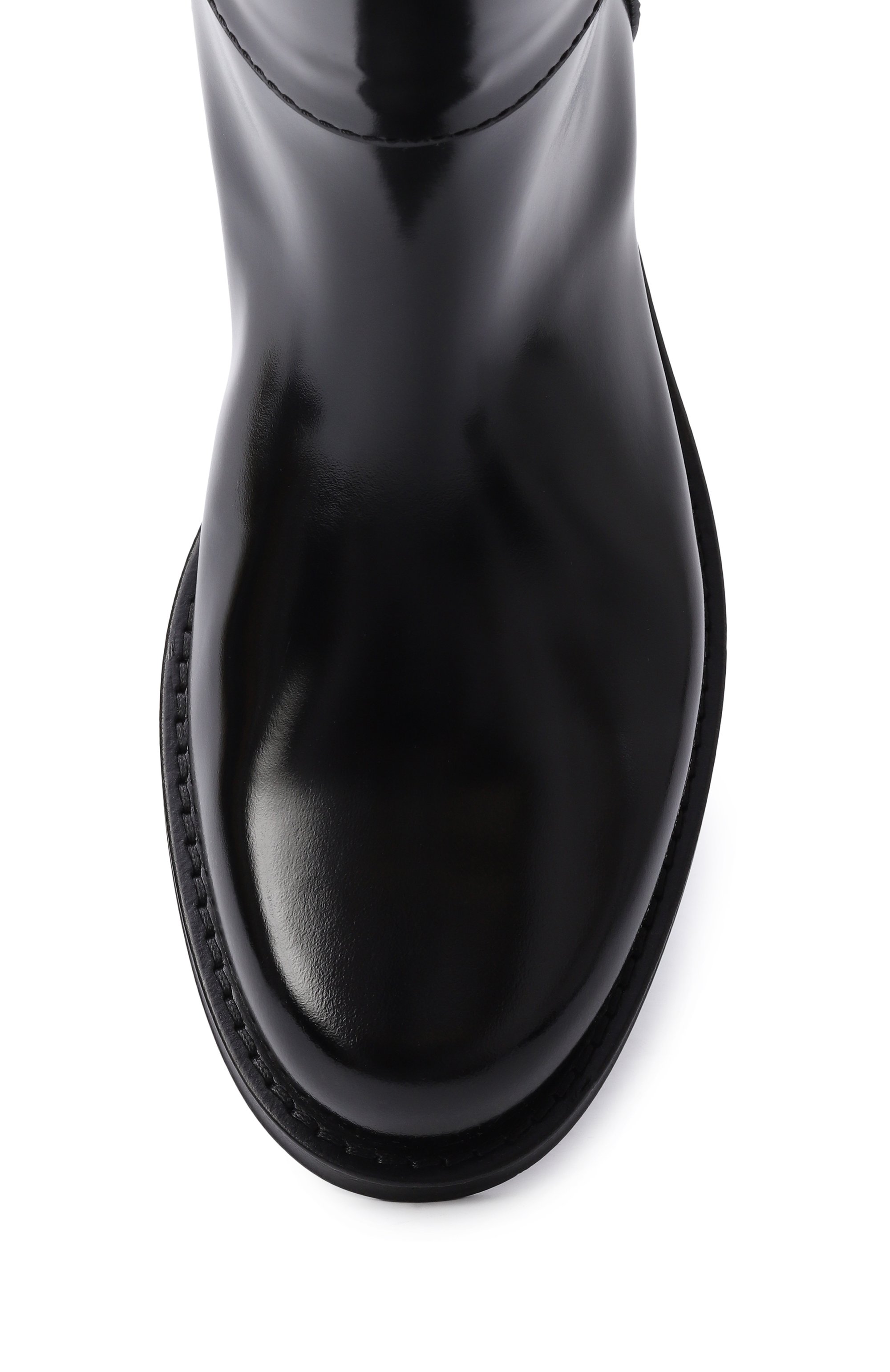 Кожаные сапоги julia SAINT LAURENT, арт. 850101/AAFUQ, фото 6