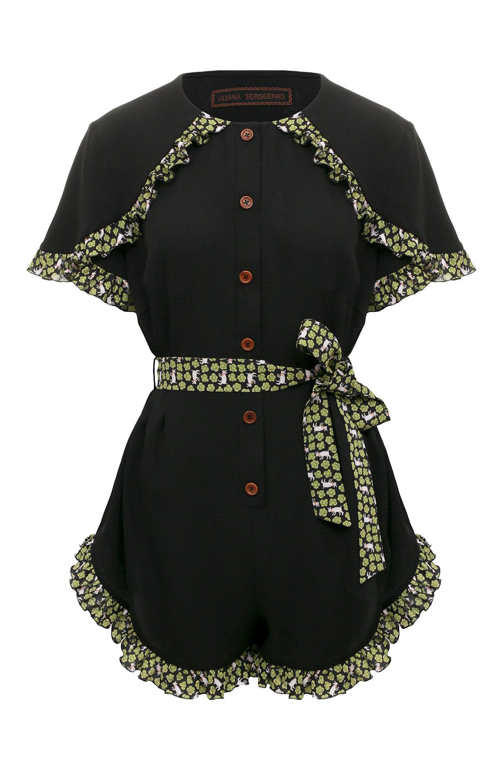 Шелковый комбинезон ULYANA SERGEENKO, арт. JST001SS22Ornella (0014т22), фото 1
