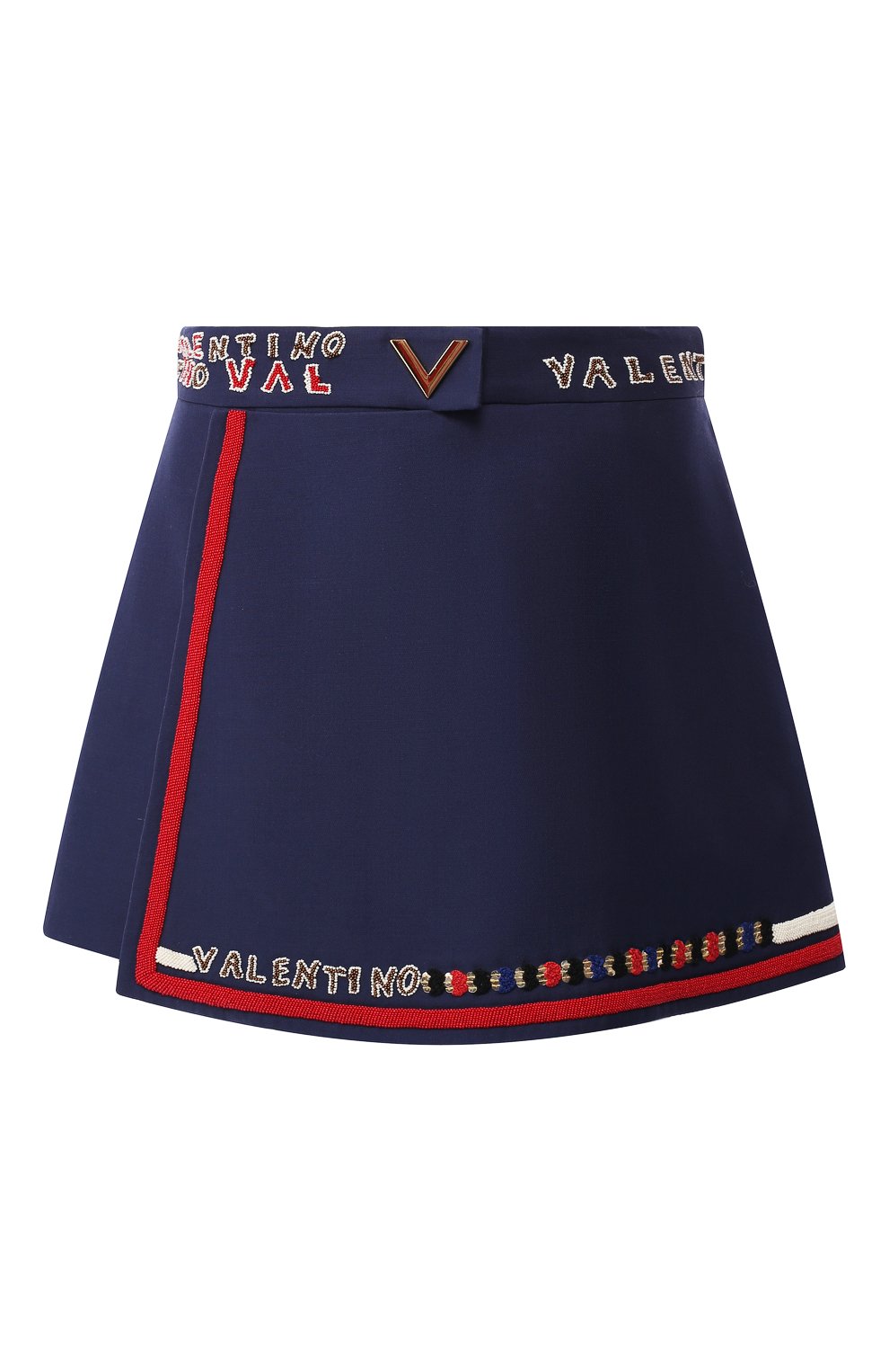 Шорты из смеси шерсти и шелка VALENTINO, арт. RB3RA4E24FM, фото 1