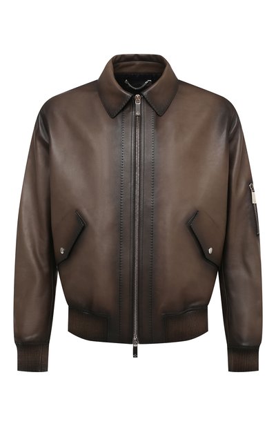 Кожаный бомбер BERLUTI, арт. R18LBL77-001, фото 1