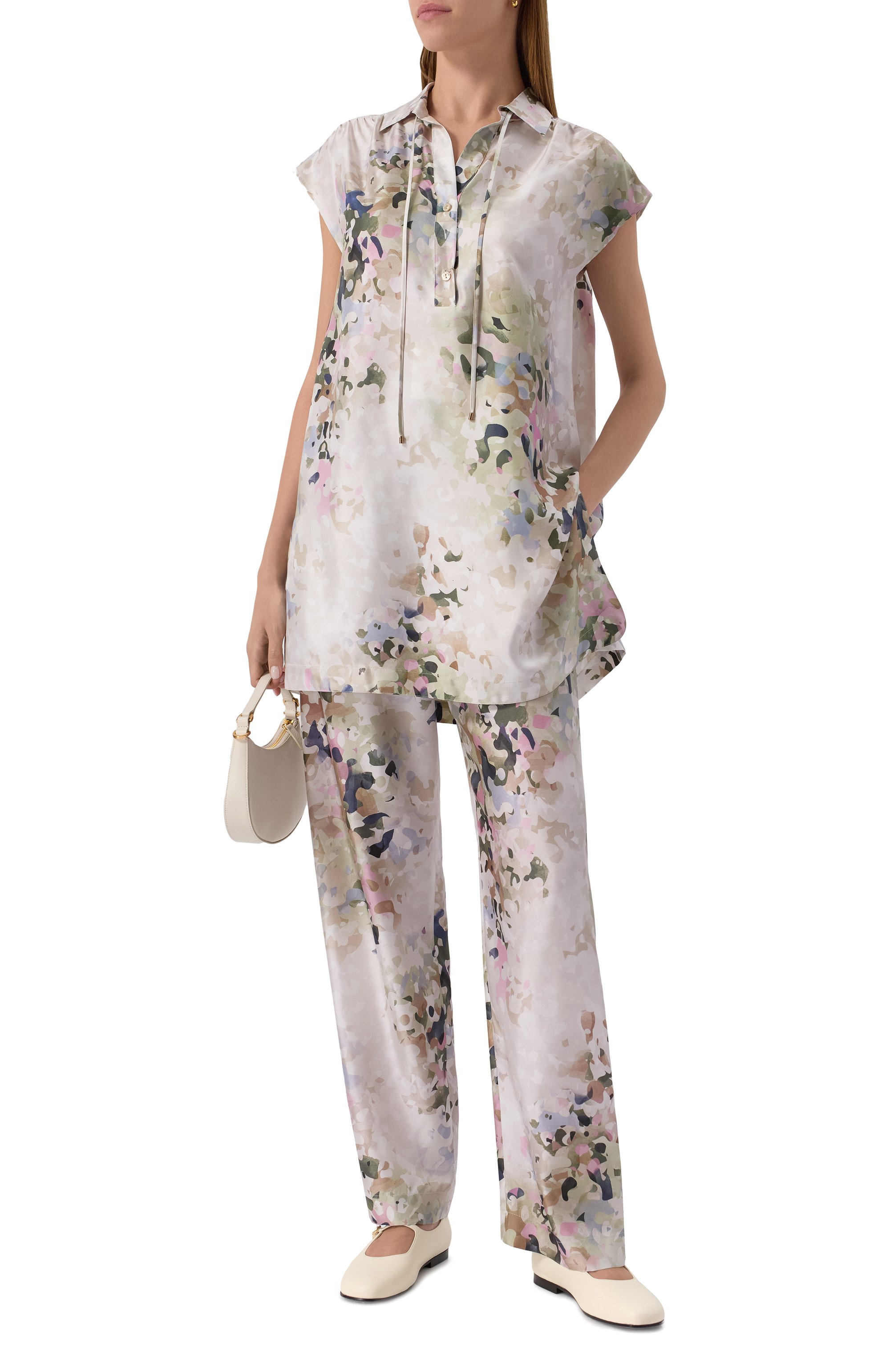 Шелковый топ AGNONA, арт. TT0907/S4046, фото 2