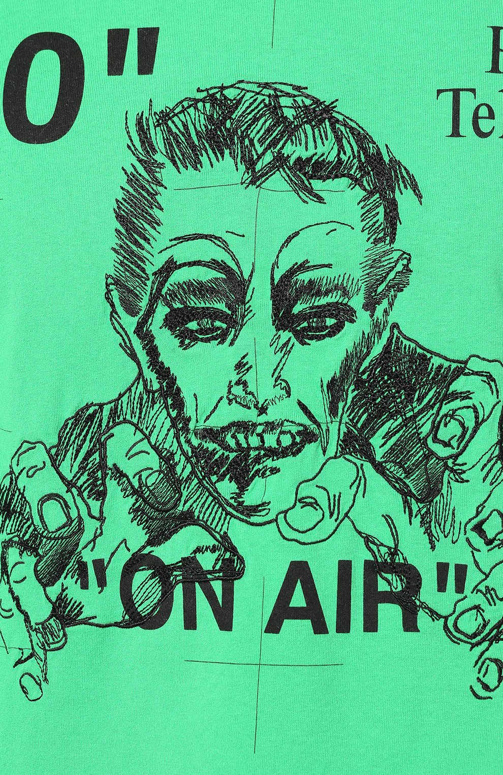 Хлопковый лонгслив OFF-WHITE, арт. 0MAB032F191850184010, фото 5