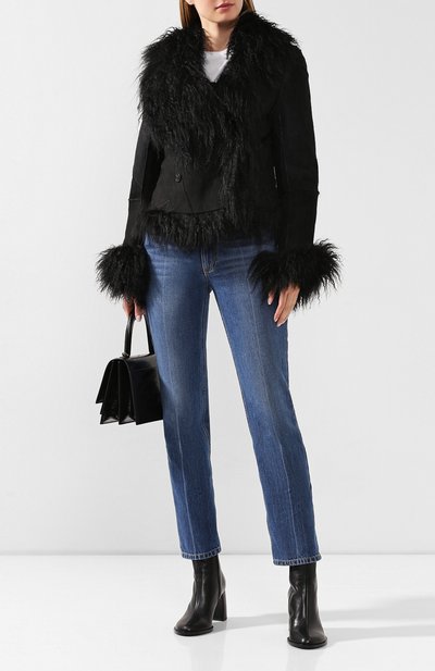 Укороченная дубленка ANN DEMEULEMEESTER, арт. 1902-1214-290-099, фото 2