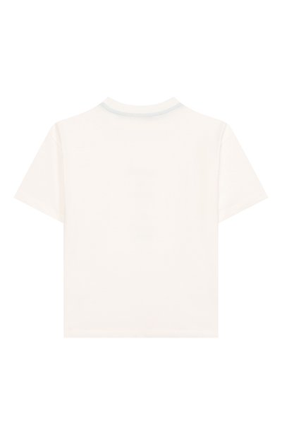 Хлопковая футболка MSGM KIDS, арт. F6MSJUTH195, фото 2