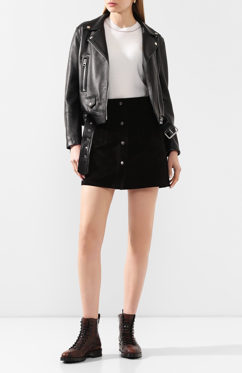 Кожаные ботинки k-cruz JIMMY CHOO, арт. K-CRUZ FLAT/NKE, фото 2