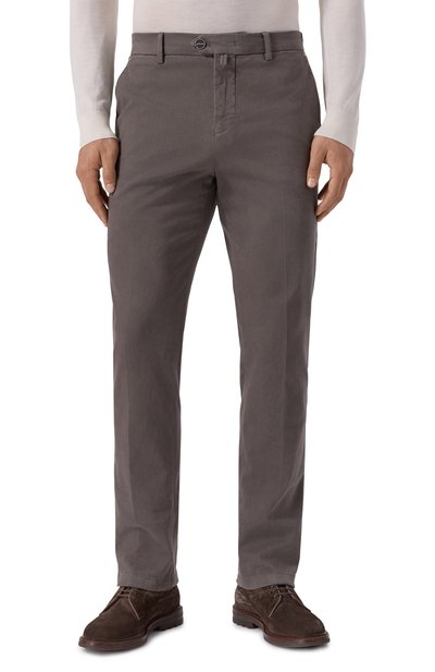 Хлопковые брюки KITON, арт. UFPPERK0100H20, фото 3