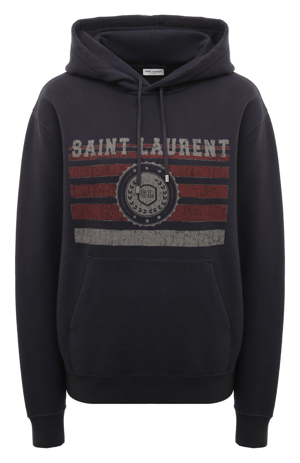 Хлопковое худи SAINT LAURENT, арт. 668816/Y36JN, ф ото 1