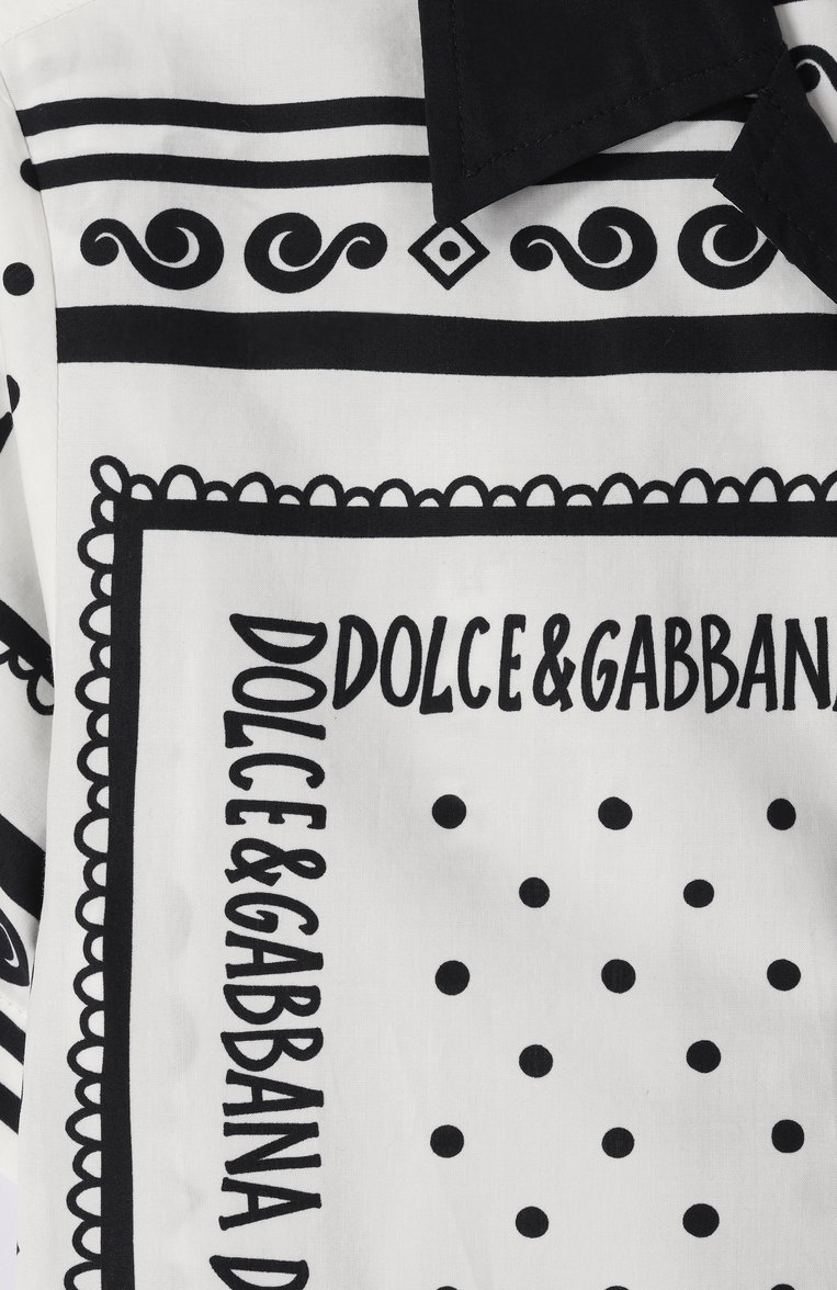 Хлопковая рубашка DOLCE & GABBANA, арт. L44S10/FI5KQ/2-6, фото 1