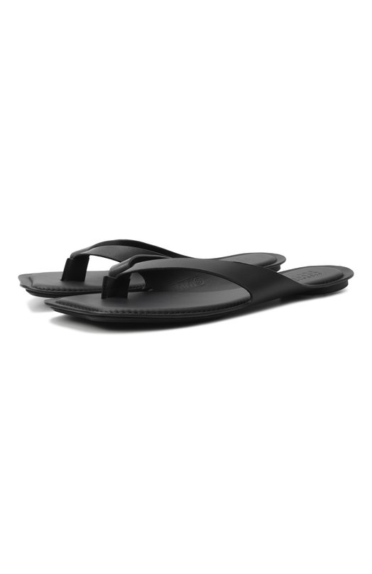 Кожаные шлепанцы Anatomic MM6 S66WP0119/P7702 Чёрный S66WP0119/P7702