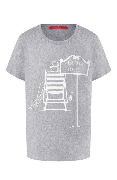 Женская хлопковая футболка MARINA SPORT, арт. SAGGI0