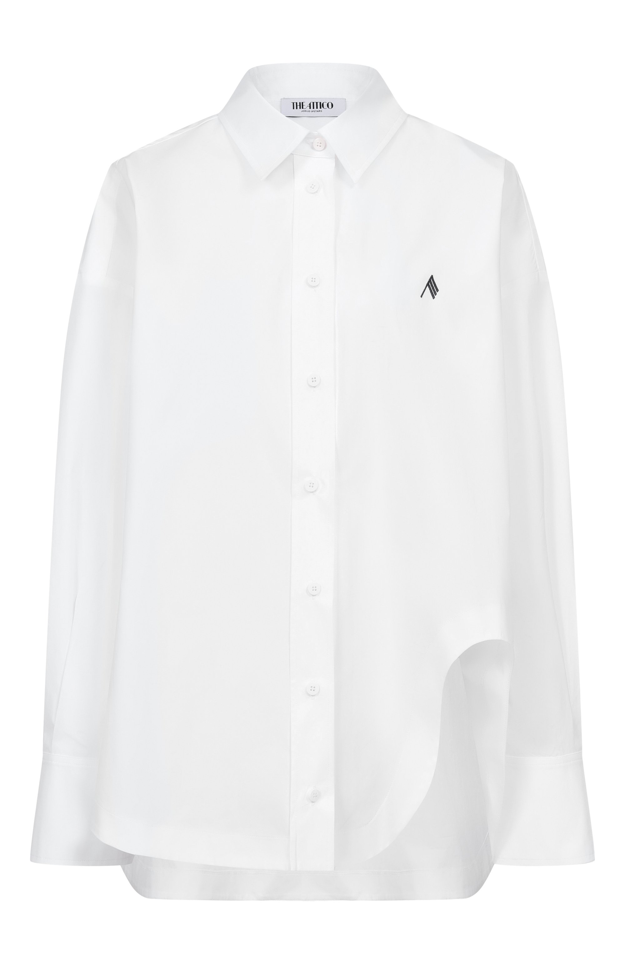 Хлопковая рубашка THE ATTICO, арт. 260WCH00004/CCC052AA, фото 1