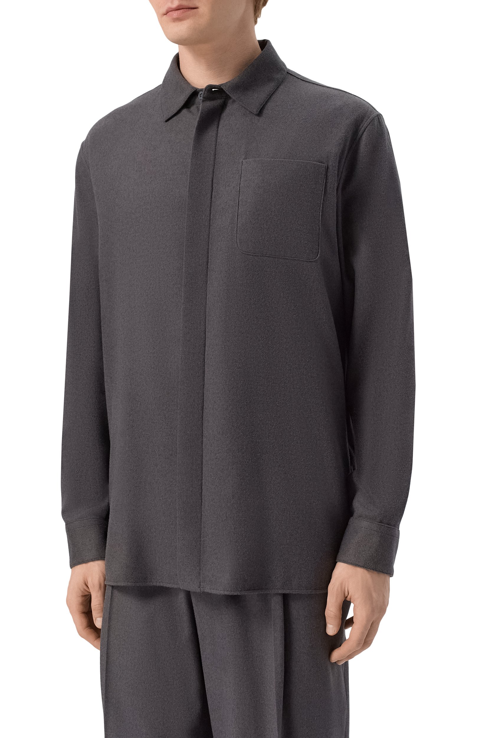 Рубашка из шелка и кашемира MVST, арт. M26.1MM.BM28.1/F213 CASH SILK, фото 3