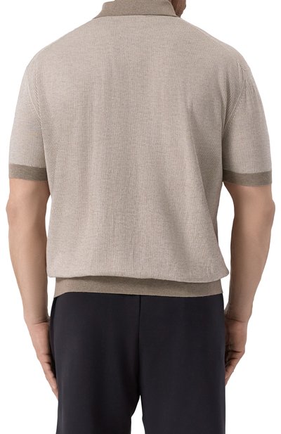 Поло из хлопка и кашемира PAUL&SHARK, арт. 25411604/3XL, фото 4