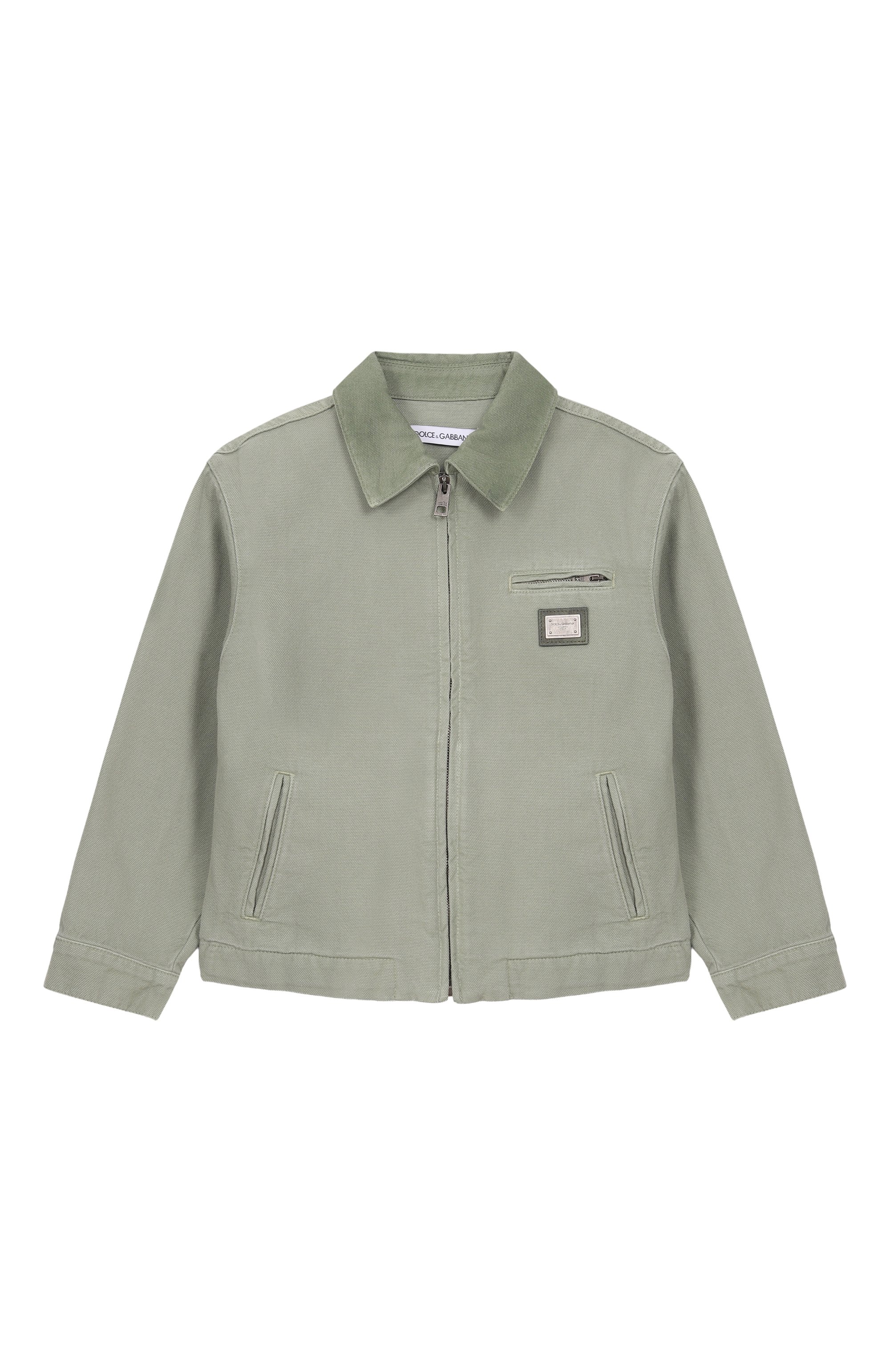 Хлопковая куртка DOLCE & GABBANA, арт. L42B95/LY104_001, фото 1