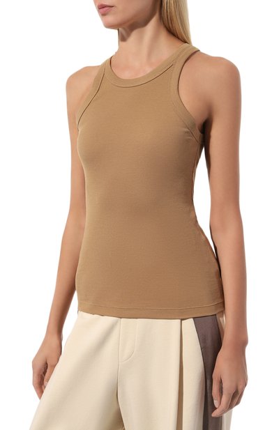 Хлопковая майка TOTEME, арт. 241-WRT1129-FB0094, фото 3