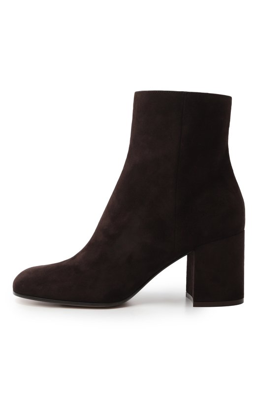 Замшевые ботильоны Joelle 70 Gianvito Rossi G73065.70RIC.CASM0KA Коричневый  G73065.70RIC.CASM0KA Фото 4