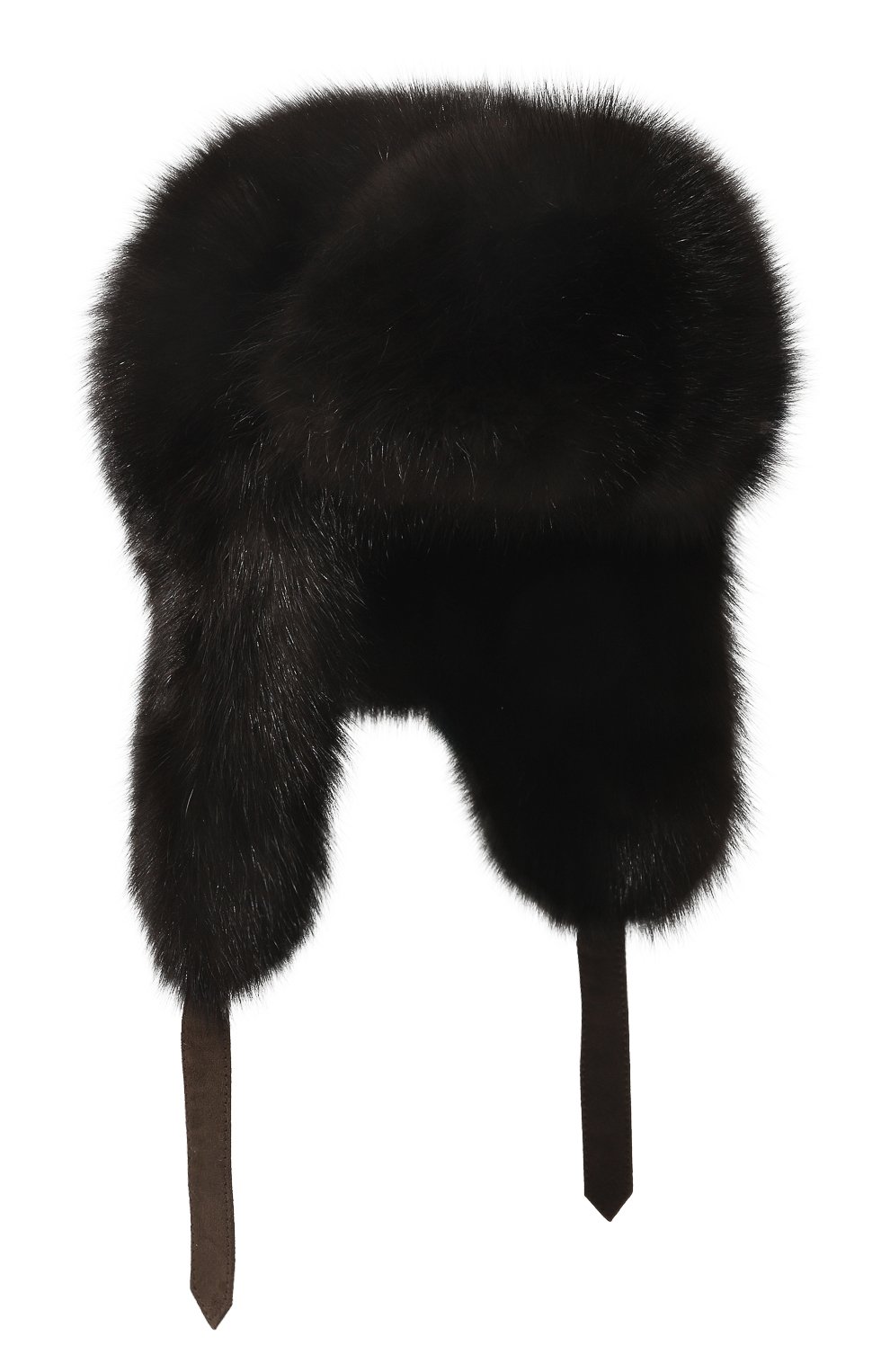 Шапка-ушанка из меха соболя BLACK SABLE, арт. BS-47CF2, фото 1