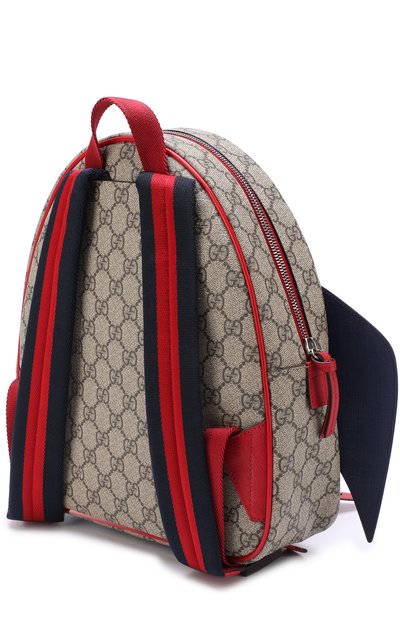 Текстильный рюкзак с принтом и фигурным декором GUCCI, арт. 477707/9C2KN, фото 2