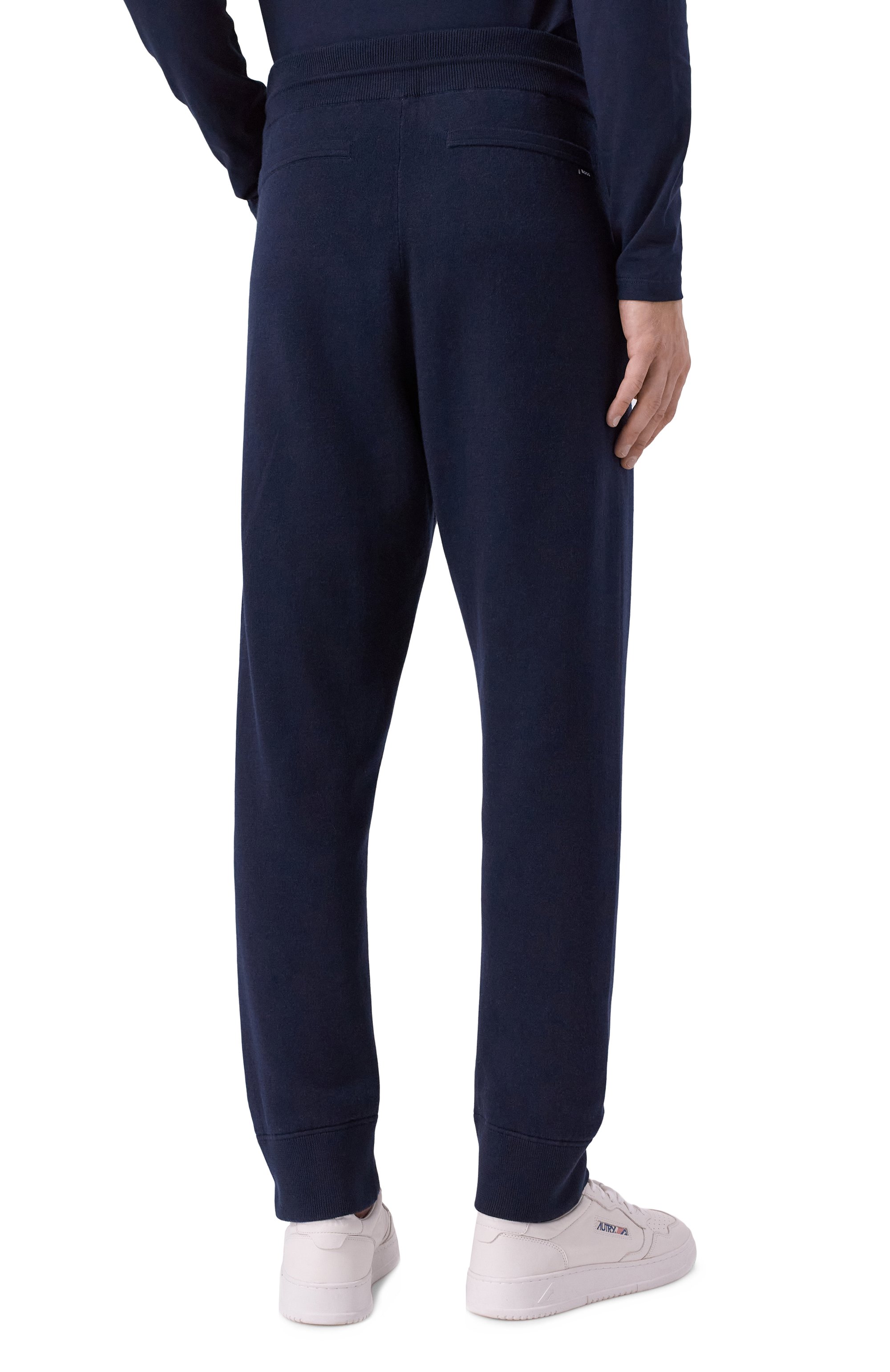 Джоггеры из хлопка и шерсти BOSS, арт. 50543154, фото 4