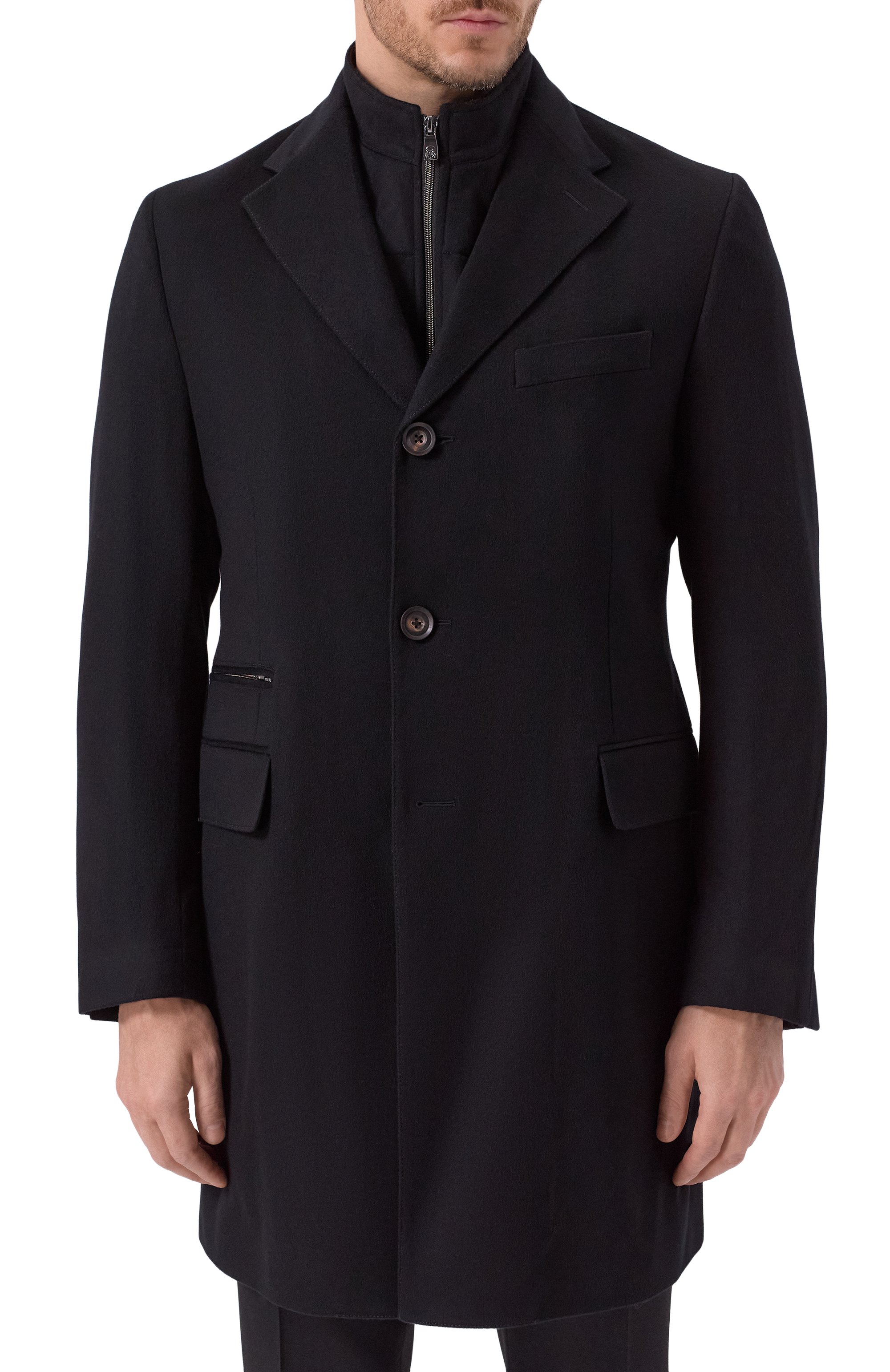 Кашемировое пальто CORNELIANI, арт. 261581-2612097, фото 3