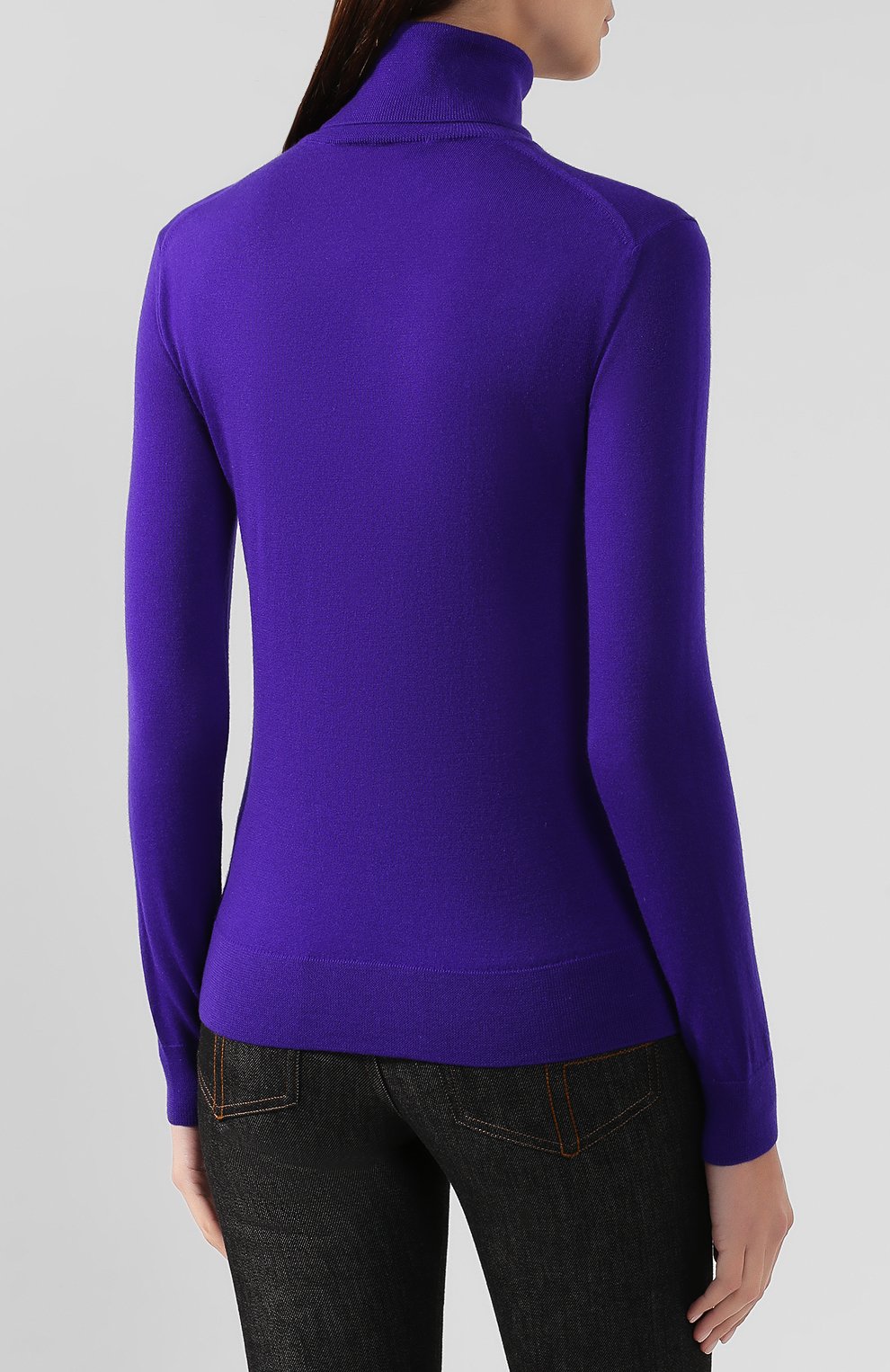 Кашемировая водолазка RALPH LAUREN фиолетового цвета по цене 89950 руб., арт. 290615195, фото 4 Кашемировая водолазка RALPH LAUREN, арт. 290615195, фото 4