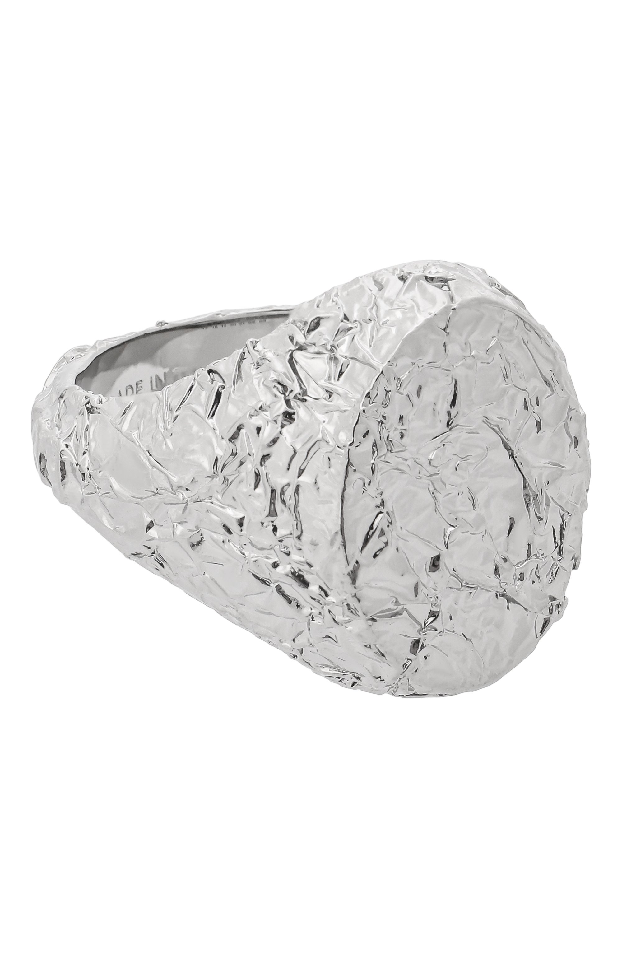 Кольцо MM6 серебряного цвета по цене 36050 руб., арт. SM7UQ0061/P6622, фото 1 Кольцо MM6, арт. SM7UQ0061/P6622, фото 1