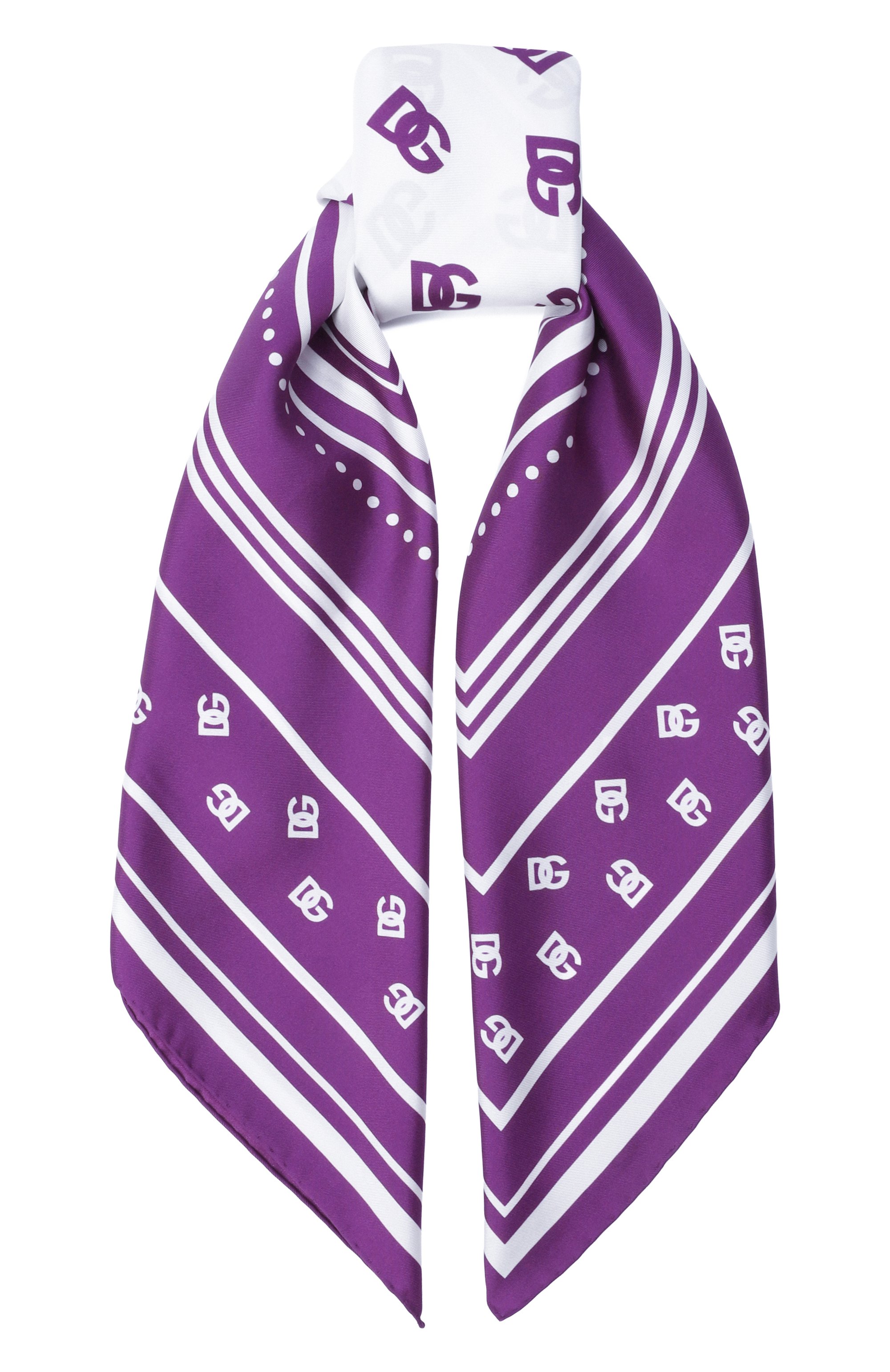 Шелковый платок DOLCE & GABBANA, арт. FN090R/GDDAS, фото 1