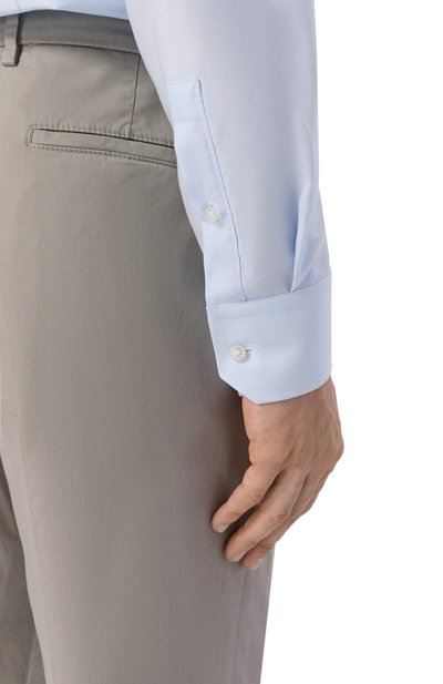 Сорочка из хлопка и лиоцелла BOSS, арт. 50561659, фото 5