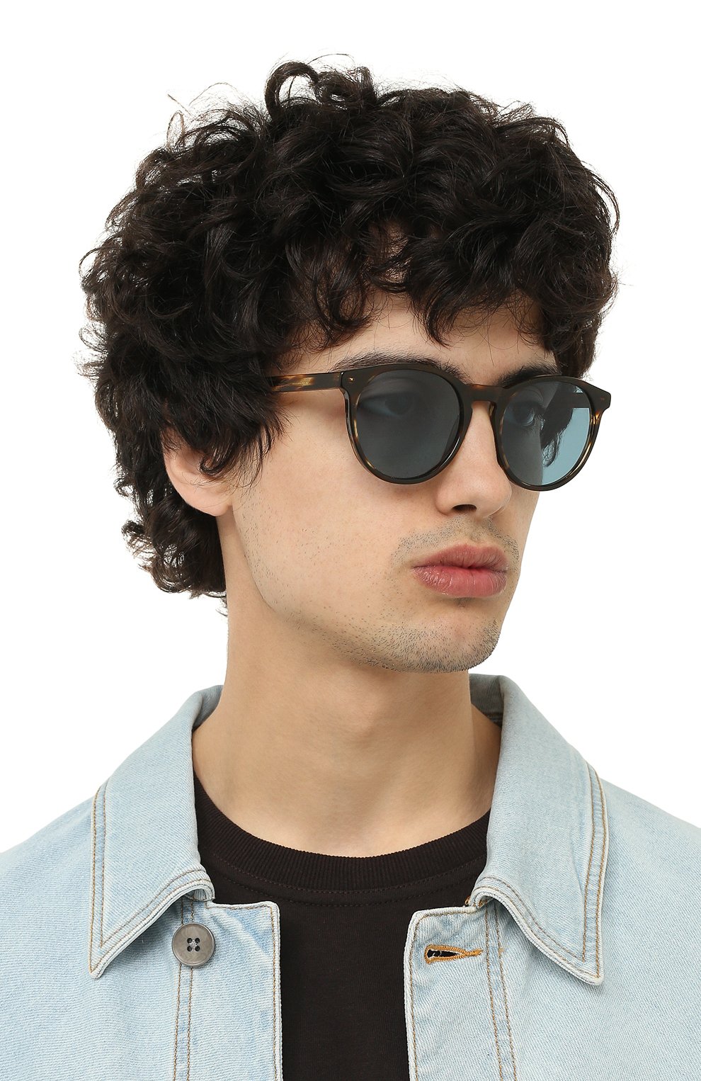 Солнцезащитные очки LORO PIANA темно-коричневого цвета по цене 44100 руб., арт. FAL0261, фото 2 Солнцезащитные очки LORO PIANA, арт. FAL0261, фото 2