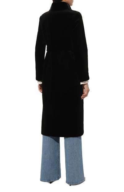 Шуба из норки YVES SALOMON, арт. 7WYM75720VLVR, фото 4