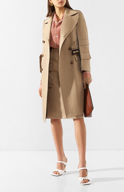 Хлопковый тренч MAISON MARGIELA, арт. S51AH0140/S52585, фото 2