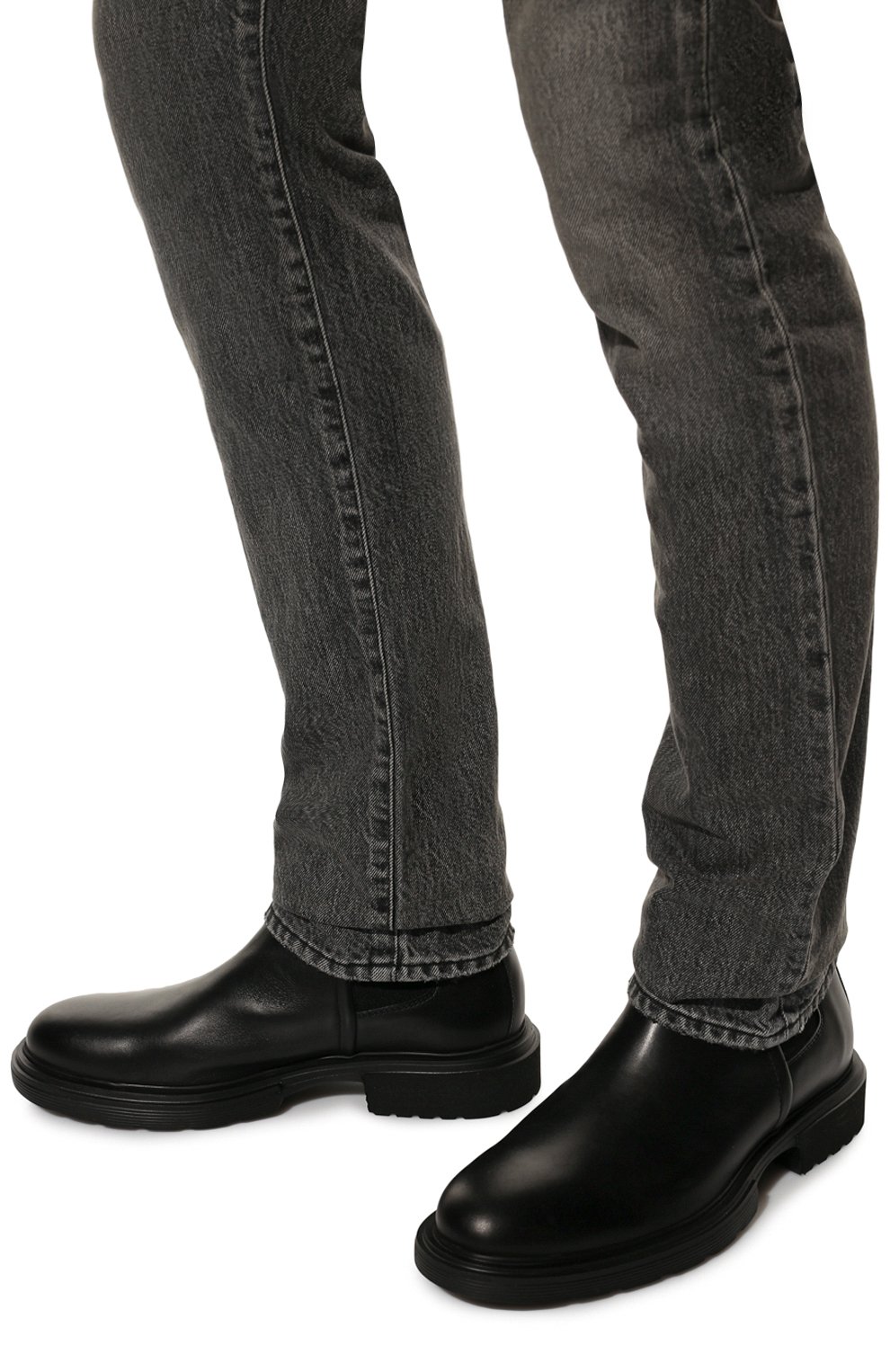 Кожаные челси HUGO, арт. 50464161, фото 3