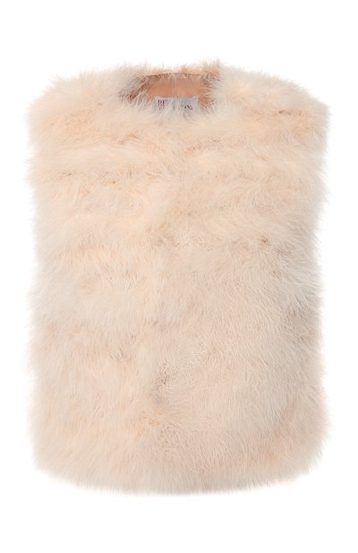 Жилет с перьевой отделкой REDVALENTINO, арт. RR3CMA00/XXA, фото 1