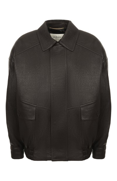 Женский кожаная куртка SAINT LAURENT, арт. 842948/YCNF2