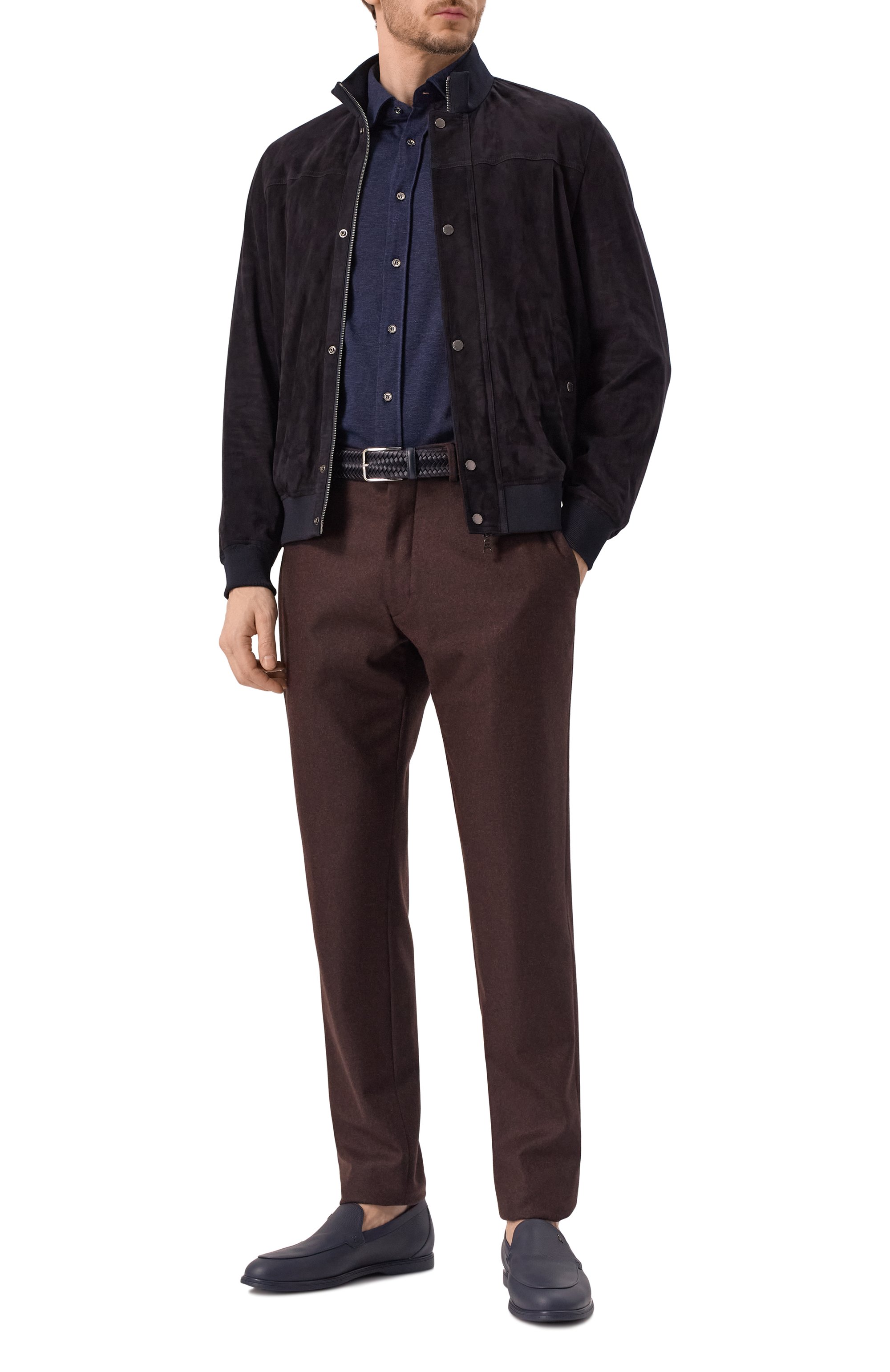 Рубашка из хлопка и кашемира STEFANO RICCI, арт. CJ007593/TE2603, фото 2