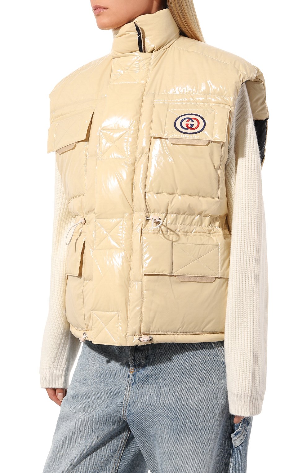 Двусторонний пуховый жилет GUCCI, арт. 675736 Z8AR1, фото 6