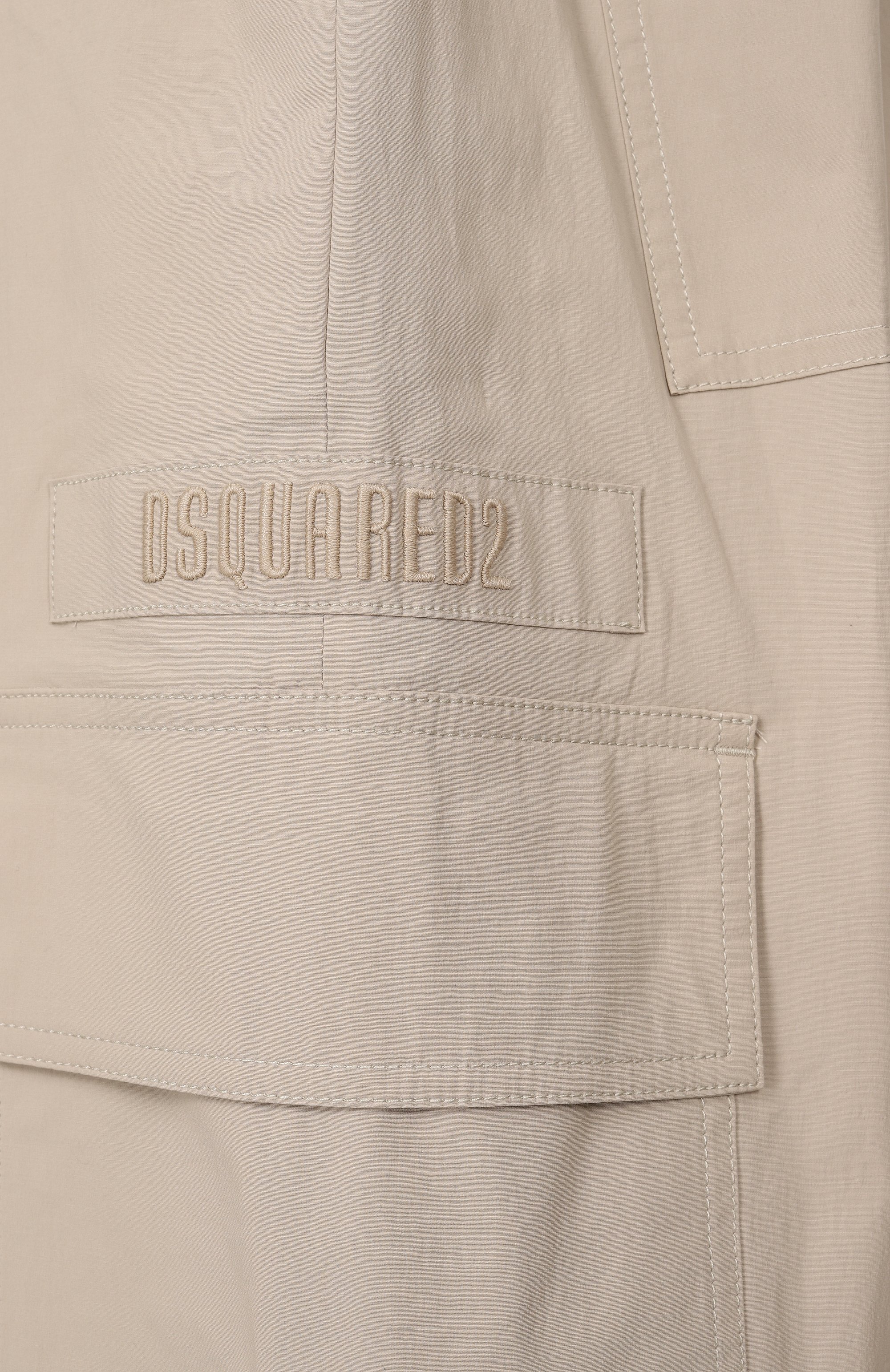 Хлопковые брюки-карго DSQUARED2, арт. S75KB0473/S53578, фото 6