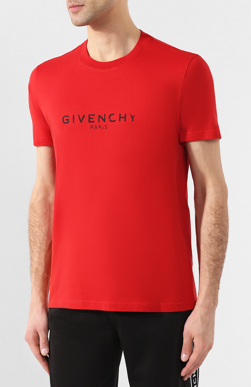 Хлопковая футболка GIVENCHY, арт. BM70K93002, фото 3