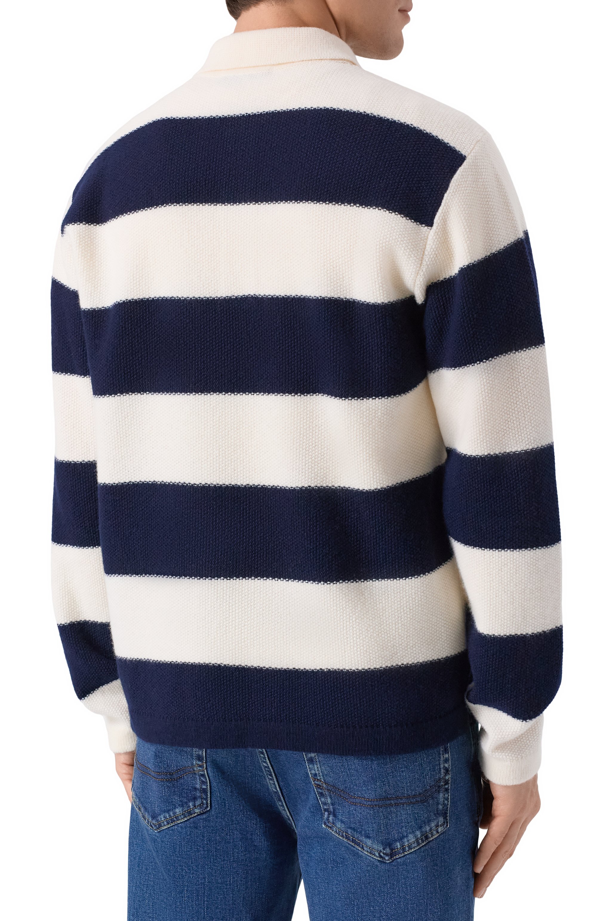 Шерстяное поло KITON, арт. UMM069603, фото 4