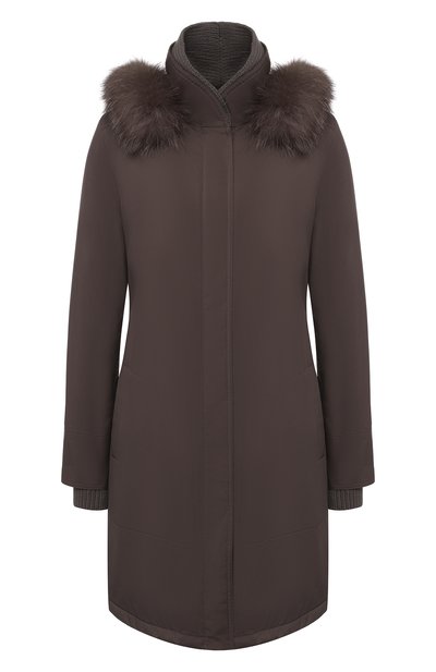 Парка с меховой отделкой LORO PIANA, арт. FAE5502, фото 1