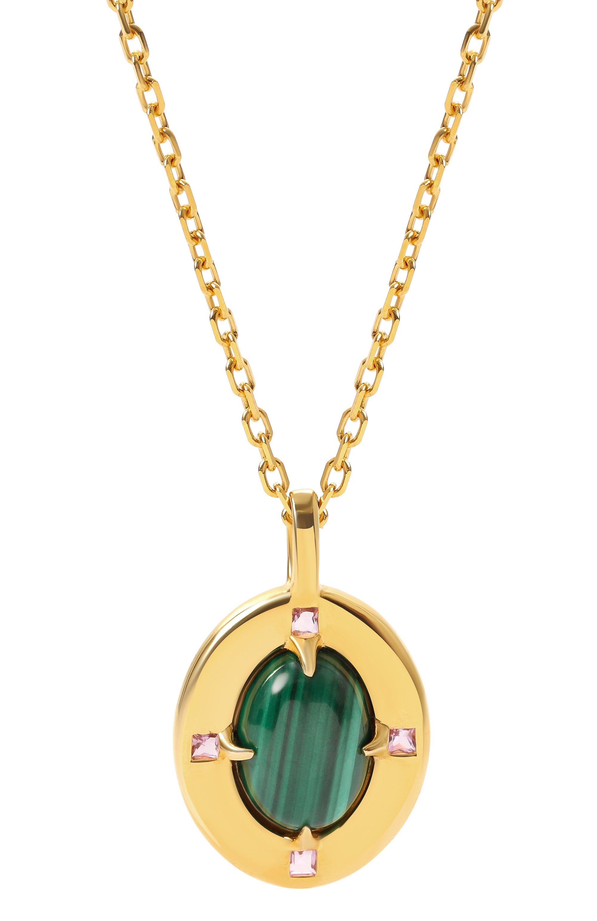 Подве�ска ai с малахитом и аметистами MOONKA, арт. ai-bg-nl-mal, фото 3