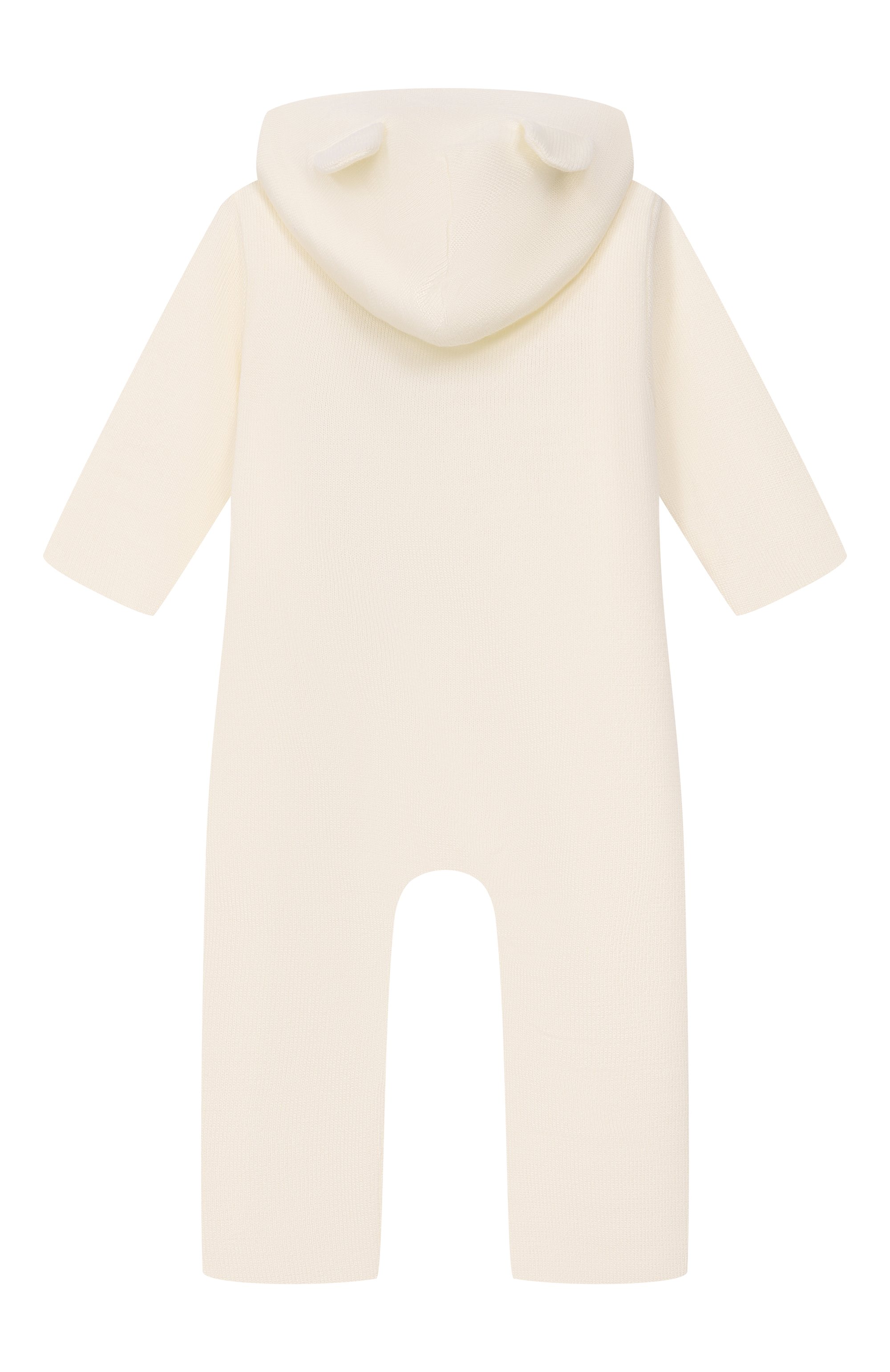 Шерстяной комбинезон WOOL AND COTTON молочного цвета по цене 12720 руб., арт. VMLRB-U01, фото 2 Шерстяной комбинезон WOOL AND COTTON, арт. VMLRB-U01, фото 2