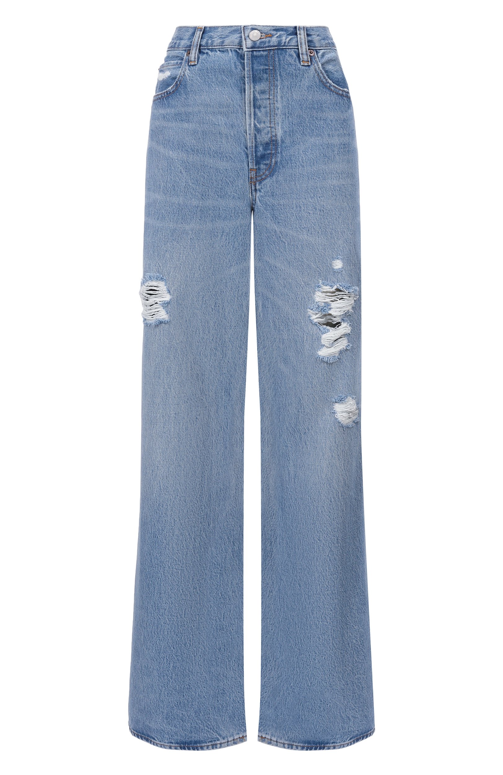 Джинсы the loose FRAME DENIM голубого цвета по цене 57150 руб., арт. 2002874/THE L00SE, фото 1 Джинсы the loose FRAME DENIM, арт. 2002874/THE L00SE, фото 1