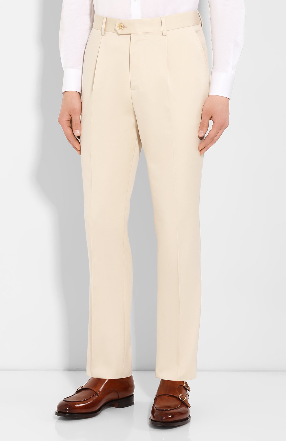 Костюм из смеси шерсти и хлопка BRUNELLO CUCINELLI, арт. MH212LDBH, фото 4